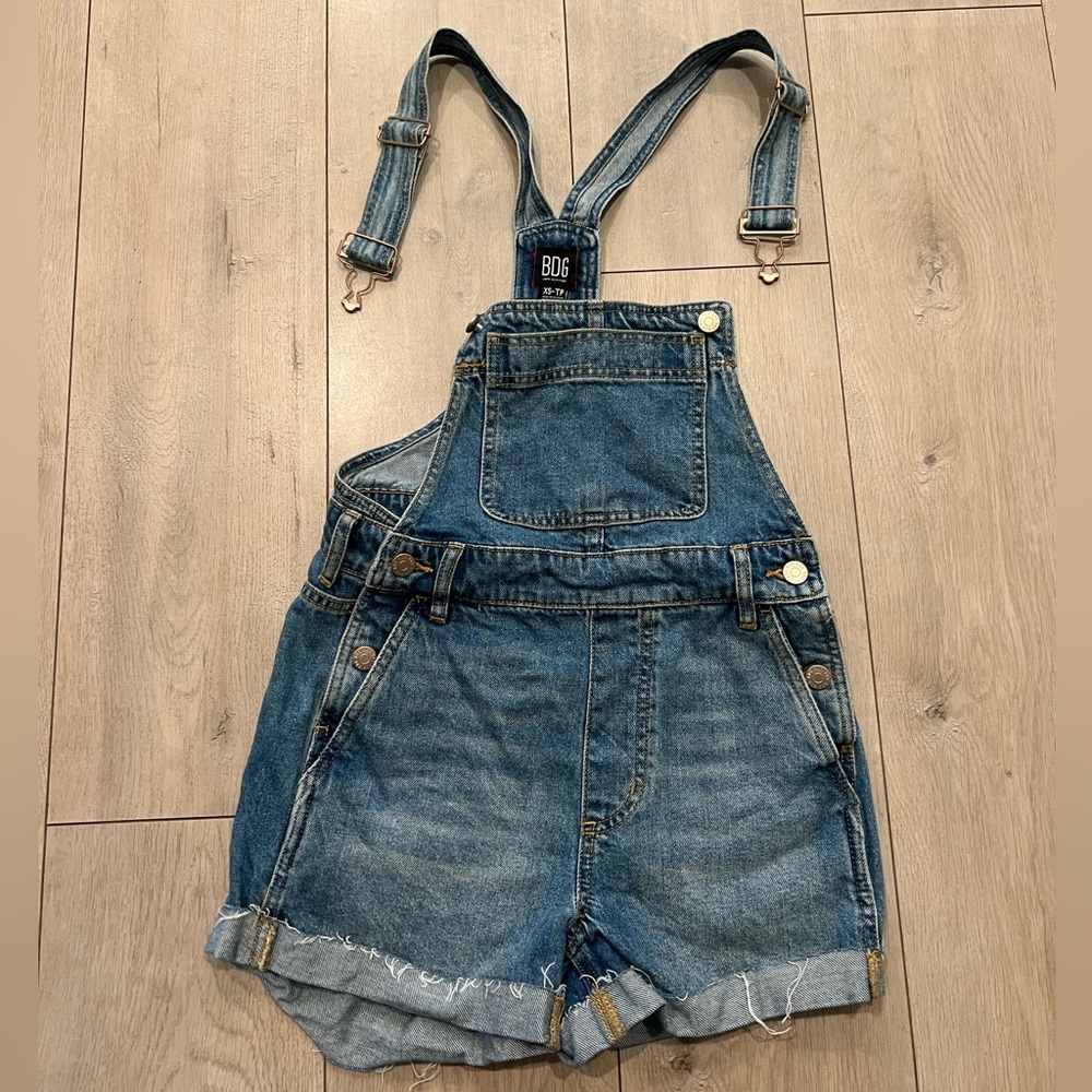 BDG jean overalls
